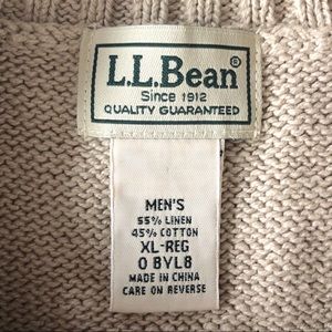 L.L. Bean Sweaters - L.L. Bean Cotton Linen Crewneck Sweater L.L. Bean Sweaters - L.L. Bean Cotton Linen Crewneck Sweater
